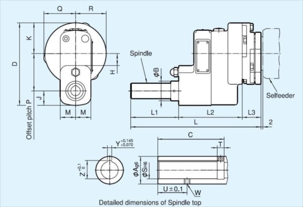 Drill Heads ASA "Quick - Change" Adapter (Offset Fixed Type) - Image 2